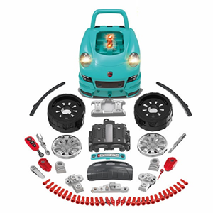 اسباب بازی ماشین ریموت دار موتور مستر Motor Master مدل کاپوت پورشه آبی Kids Engine Toy_اسباب بازی ماشین